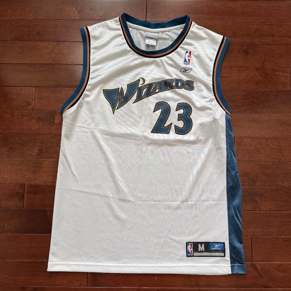 Washington Wizards Michael Jordan #23 Authentic Basketball Jersey